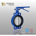 Lever Operated Wafer Butterfly Valve with Double Half Shaft (D71X-10/16)